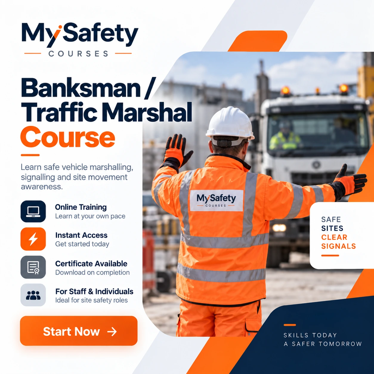 Banksman / Traffic Marshal training